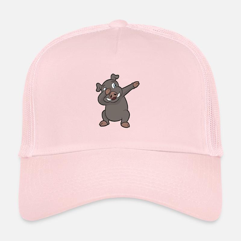 Warthog farm animal dab Trucker Cap