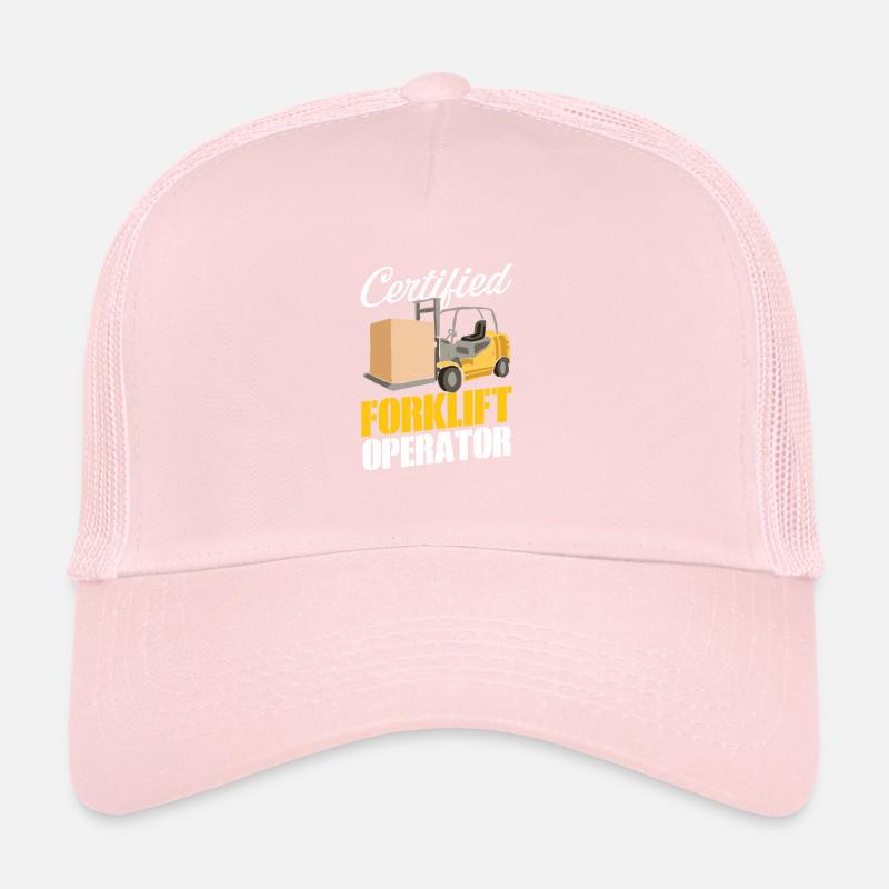 Certified Forklift Operator Forklift Driver Trucker Cap