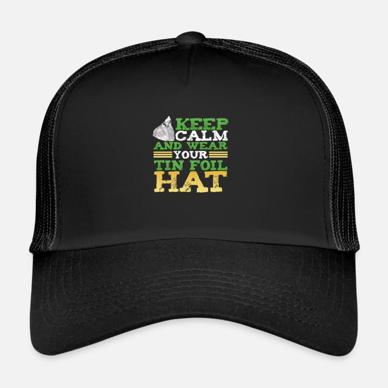 Alien - Trucker Cap - Schwarz/Schwarz