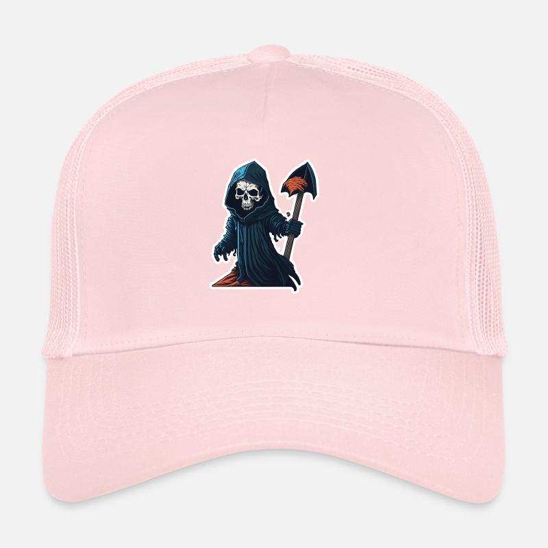 Halloween Grim Reaper Death Casquette trucker 