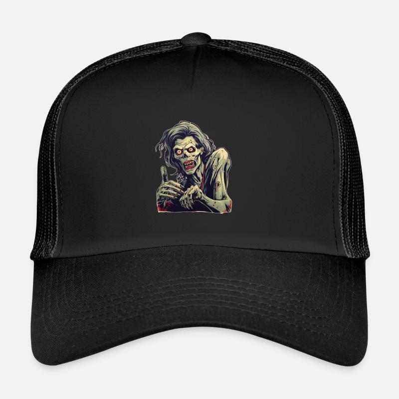 Zombie d’Halloween Casquette trucker 