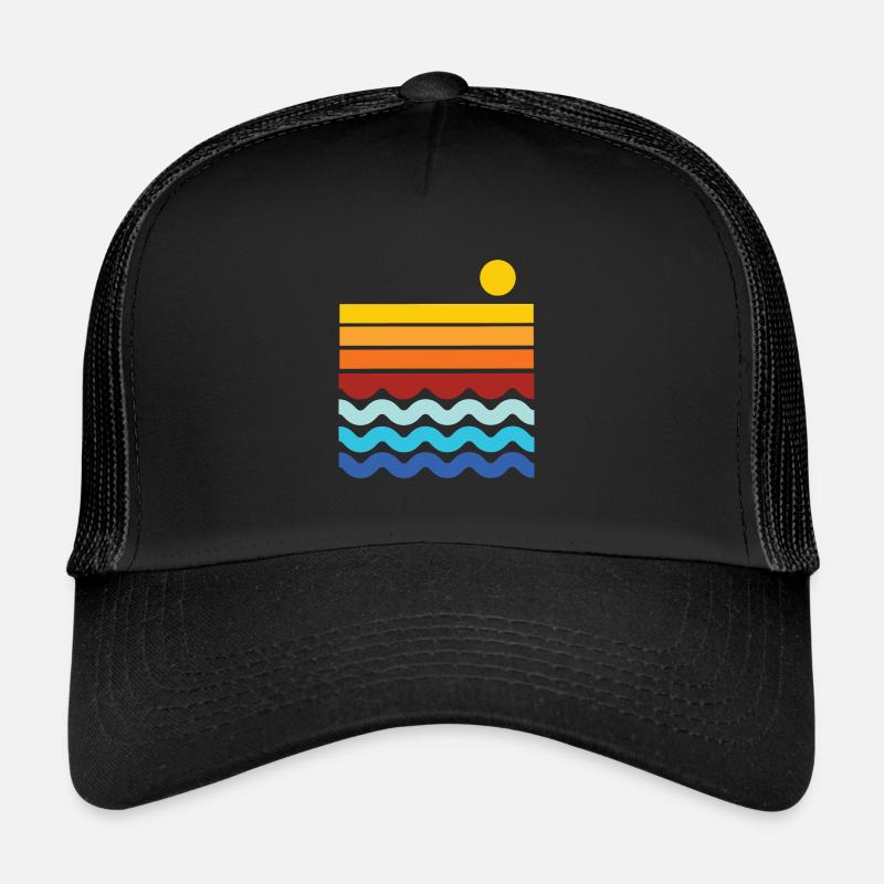 Horizon de plage Casquette trucker 