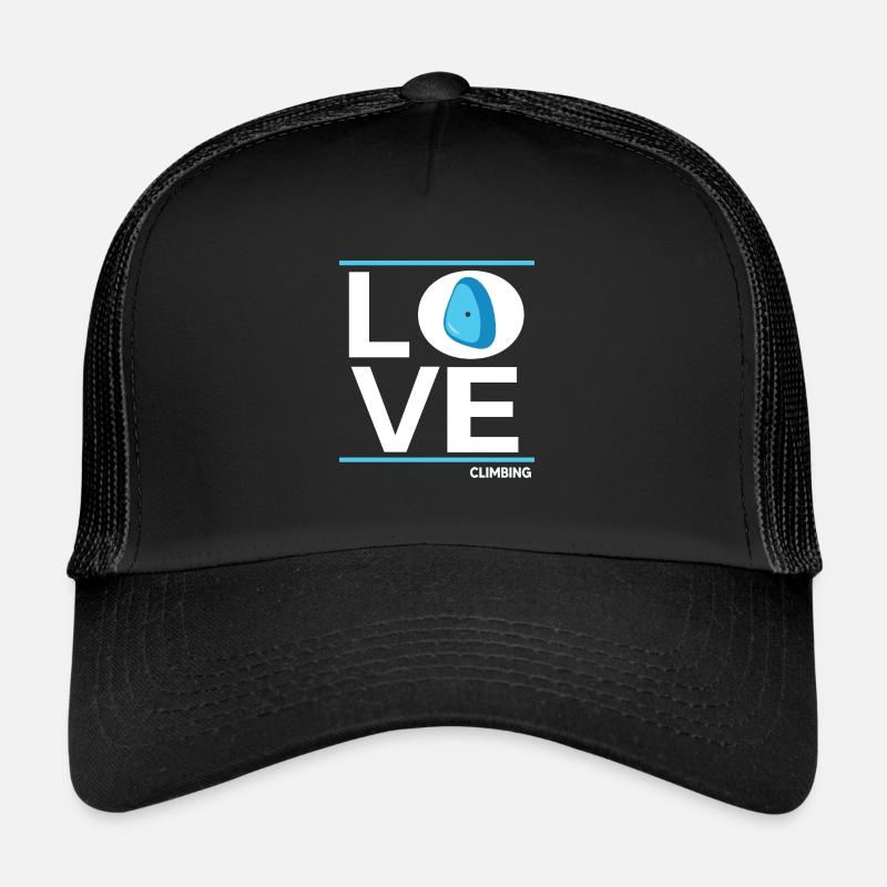 bouldern boulderfelsen freiklettern climbing-love Trucker Cap