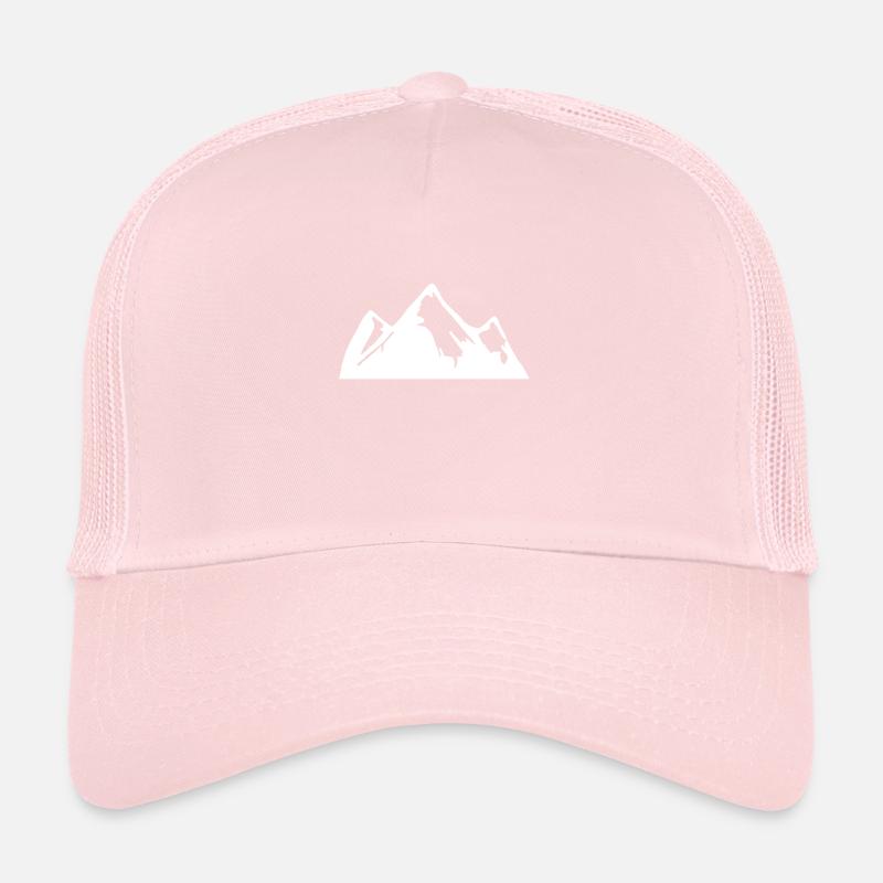 Montagnes blanches Casquette trucker 