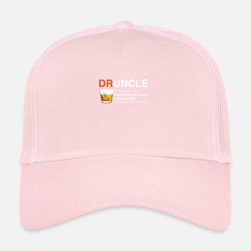 Druncle oncle alcool whisky Casquette trucker 