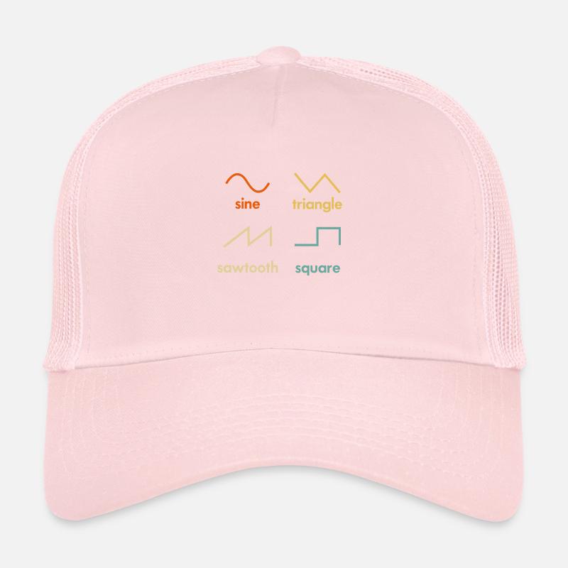 Sine Triangle Sawtooth square Synthesizer Musik Trucker Cap