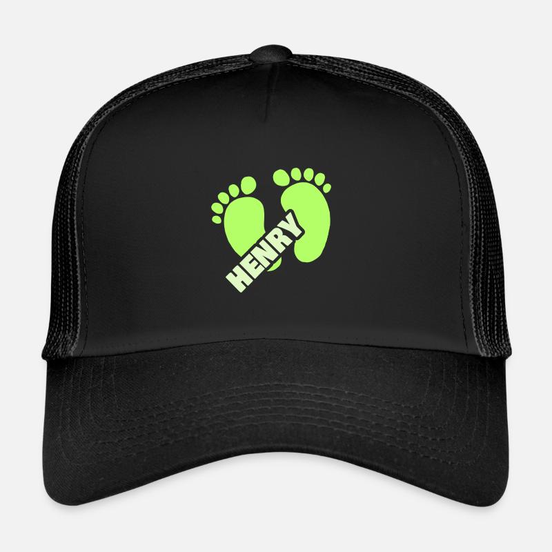 Fußabdruck Henry Trucker Cap