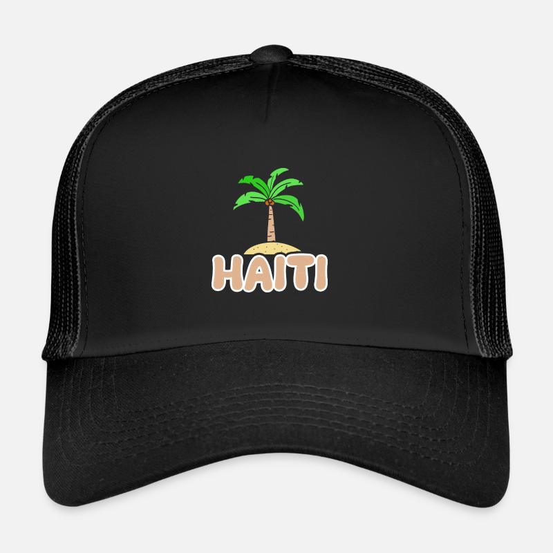 Haiti als Haiti Trucker Cap