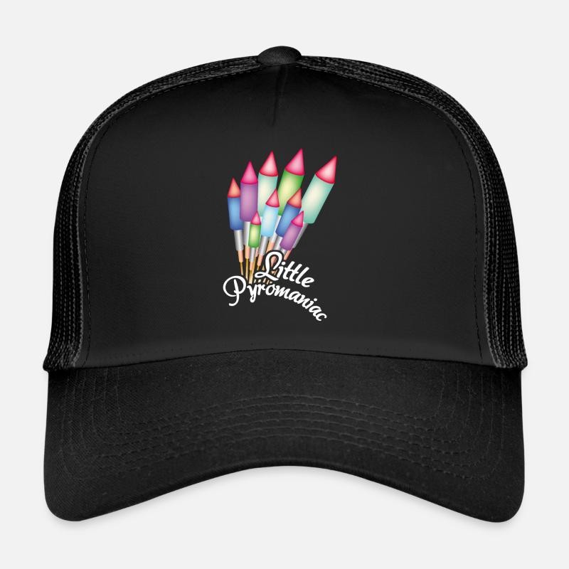 Petit Pyromane - petit feu d'artifice Casquette trucker 