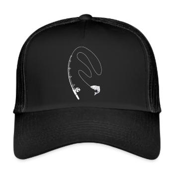Angel - Trucker Cap - Schwarz/Schwarz - Vorne