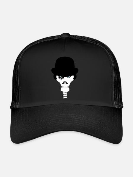Head of droogie!!! - Trucker Cap - black/black - Front