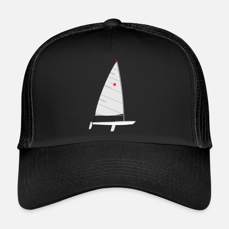 Laser crack Trucker Cap