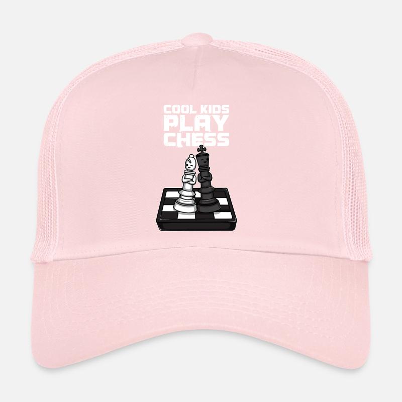 Schach Schachspieler Schachbrett Chess Kinder Trucker Cap