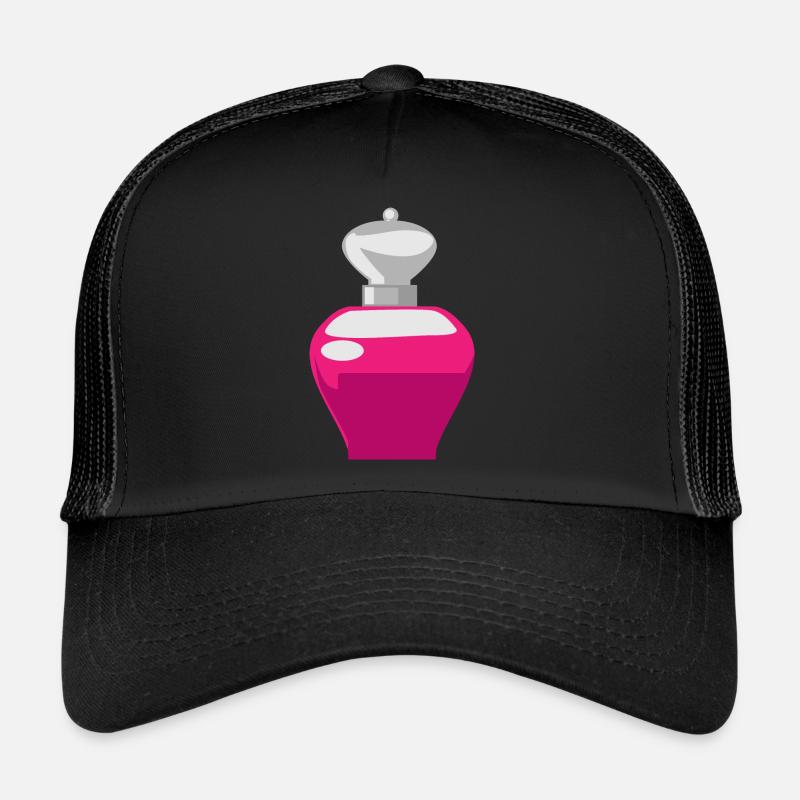 Parfüm - Trucker Cap - Schwarz/Schwarz