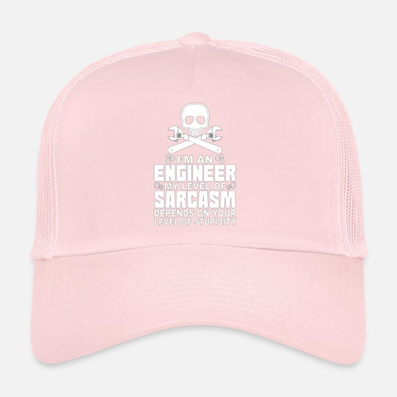 Engineer Sarcasm Trucker Cap