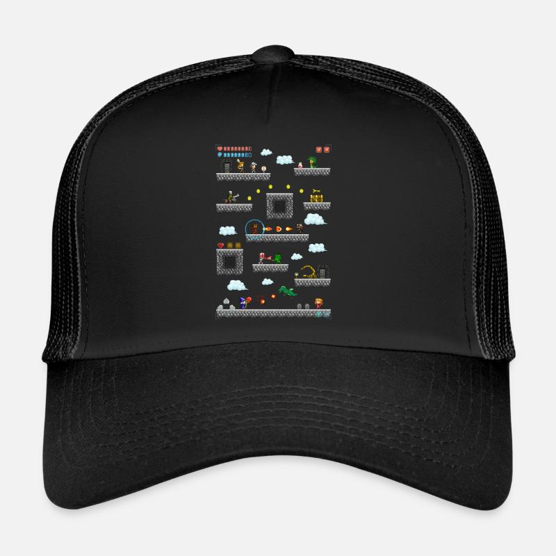 Pixelantasy Spiel Trucker Cap