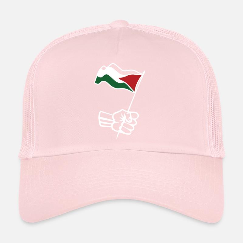 drapeau de la Palestine Casquette trucker 