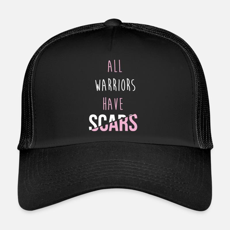 Boucle du cancer du sein Casquette trucker 