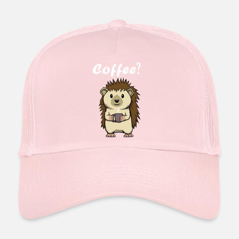 Bureau du hérisson du lundi à dire ironique Casquette trucker 