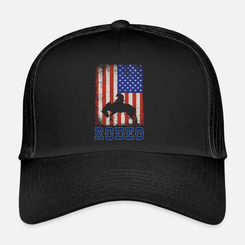 American Rodeo Trucker Cap