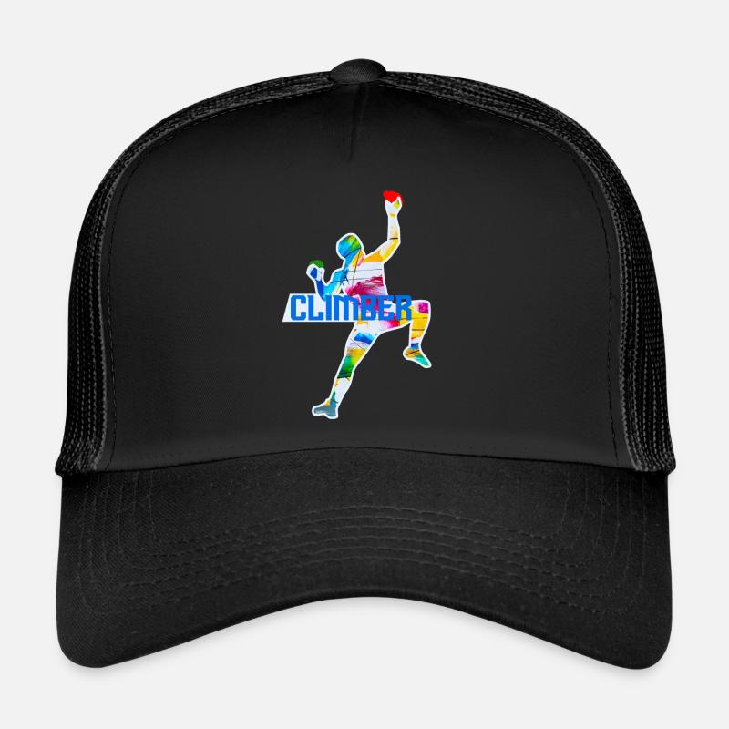 Klettern Freizeit Geschenk Kletterer Trucker Cap