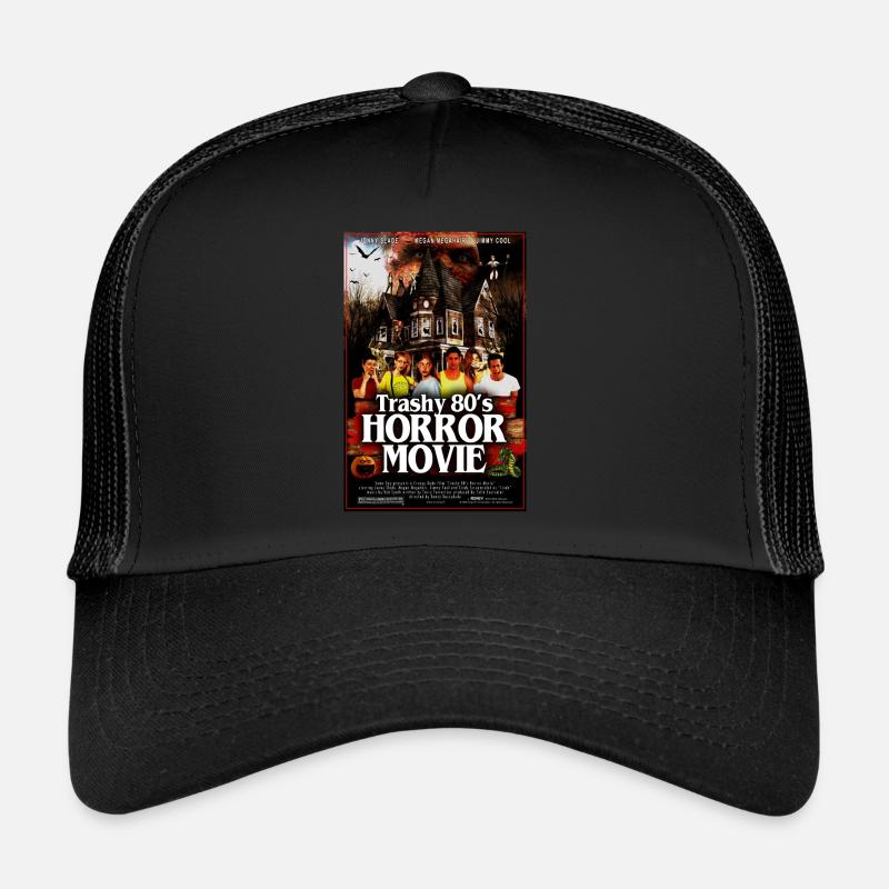 Trashy 80s Horror Movie Trucker Cap