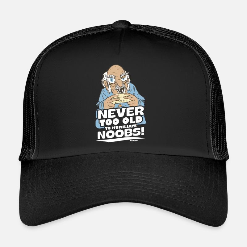 Game Nerd Game Console Gaming Play Gamepad Trucker Cap