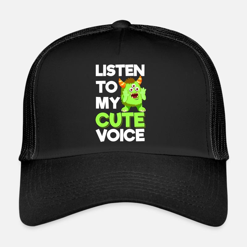 Mignon Creepy Big Brother Casquette trucker 