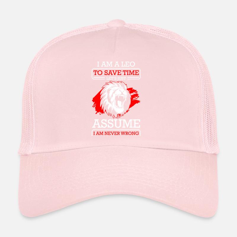 Löwe Juli Aberglaube Trucker Cap