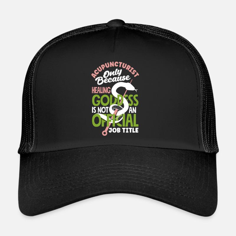 Acupuncture Acupunctrice Casquette trucker 