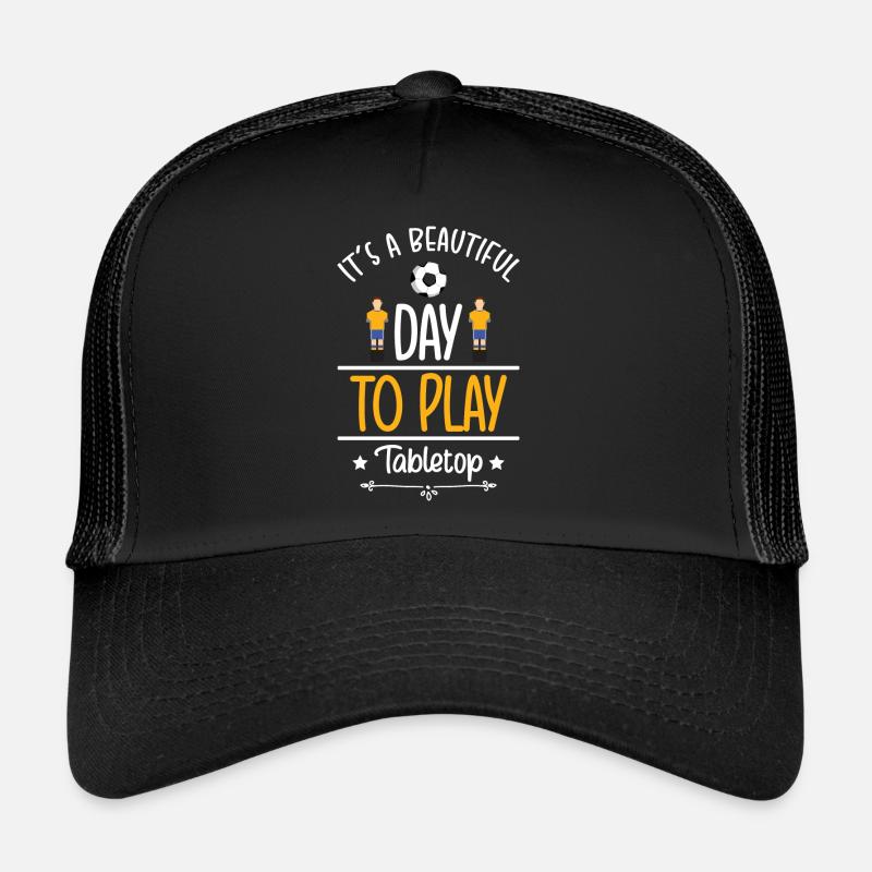 Jeu de société Dés Jeu de société Jeu de cartes - Casquette trucker  - noir/noir