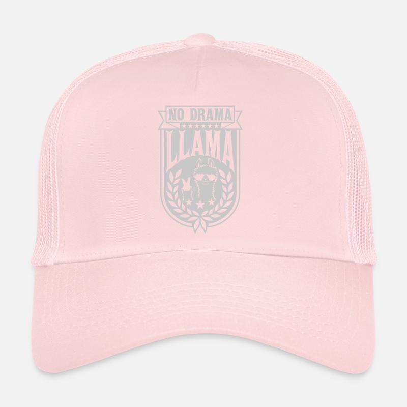 Drôle pas de drame Lama Casquette trucker 