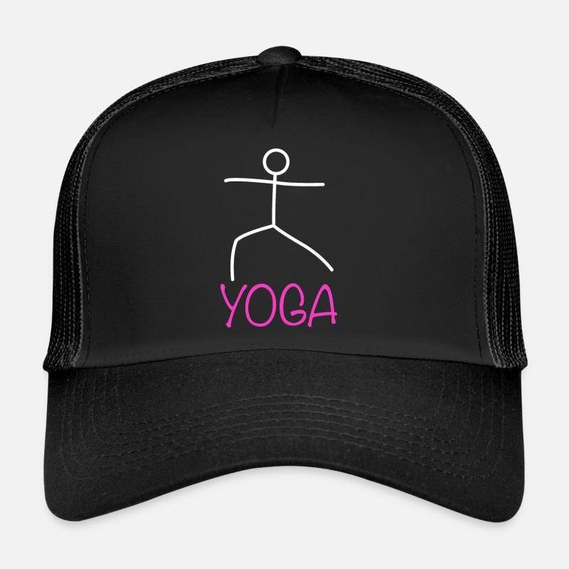 Yoga Figure Casquette trucker 