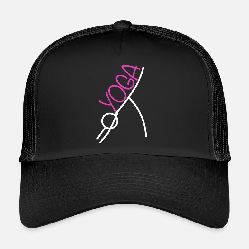 Yoga Exercise Trucker Cap