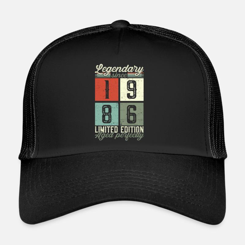 Legendary since 1986 36th birthday gift Trucker Cap