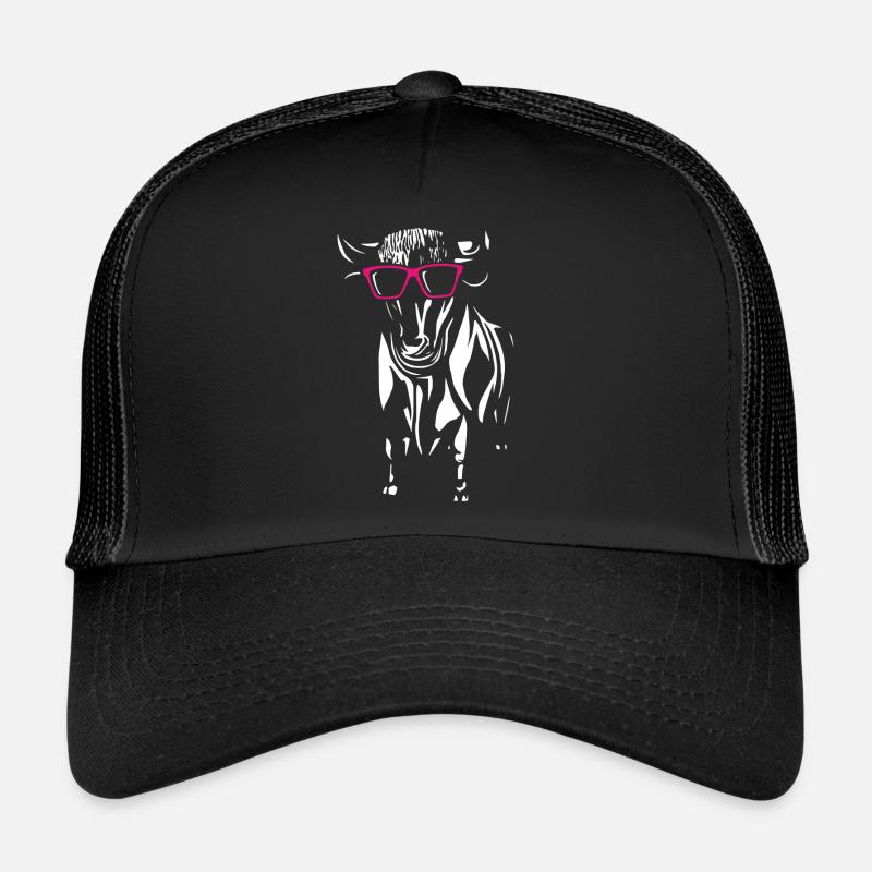 Bulle Frankfurt - Trucker Cap - Schwarz/Schwarz