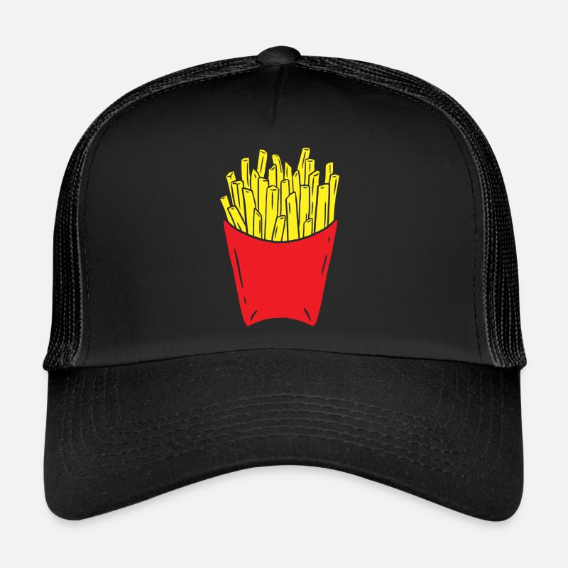 Pommes Frites Pommes Geschenk Pommes Fritten Spruc Trucker Cap
