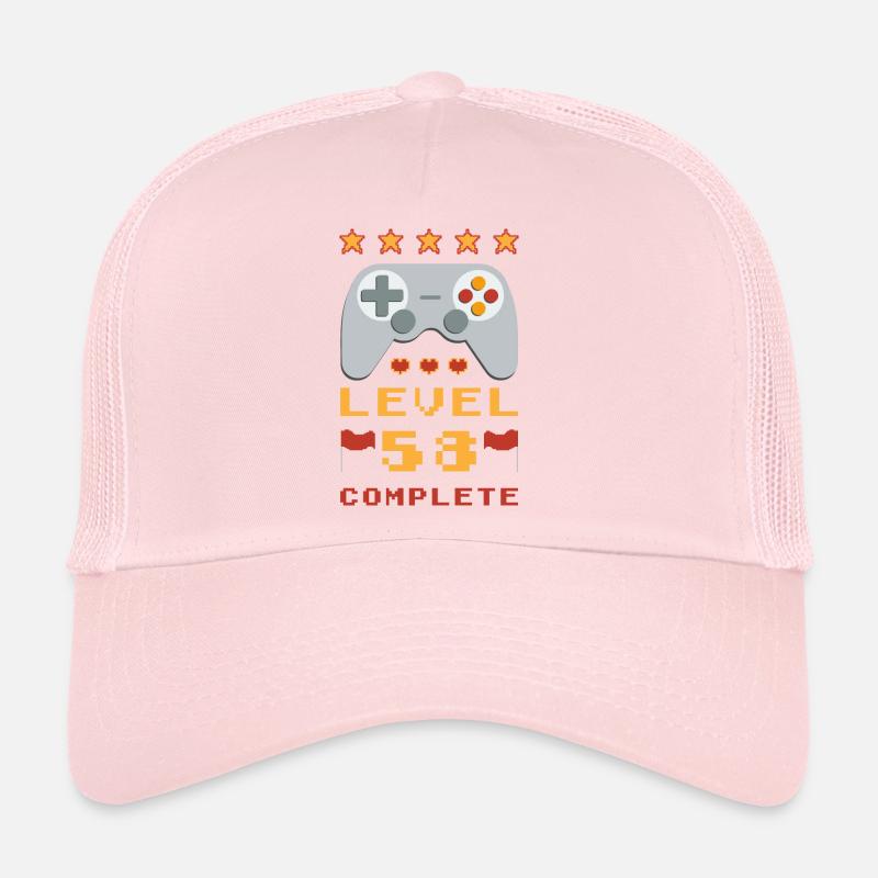 58. Geburtstag Level 58 Complete Trucker Cap