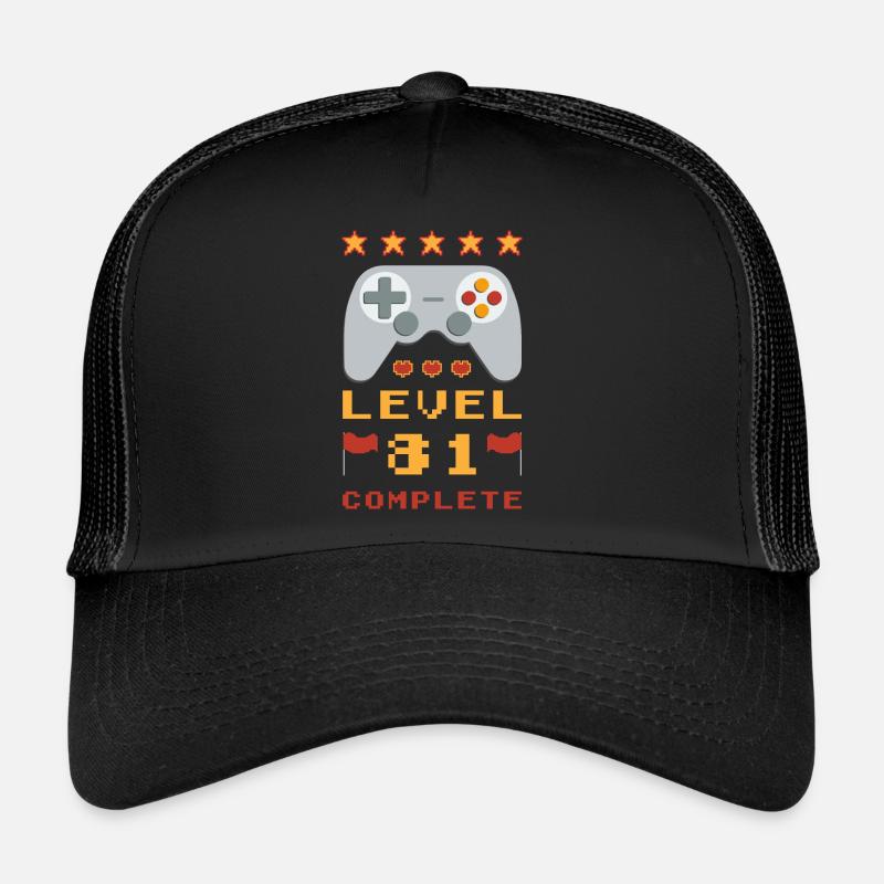81st Birthday Level 81 Complete Trucker Cap