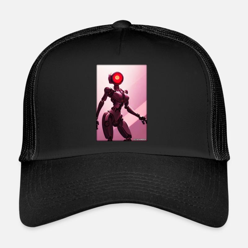 Robot Future Science Machine de science-fiction Casquette trucker 