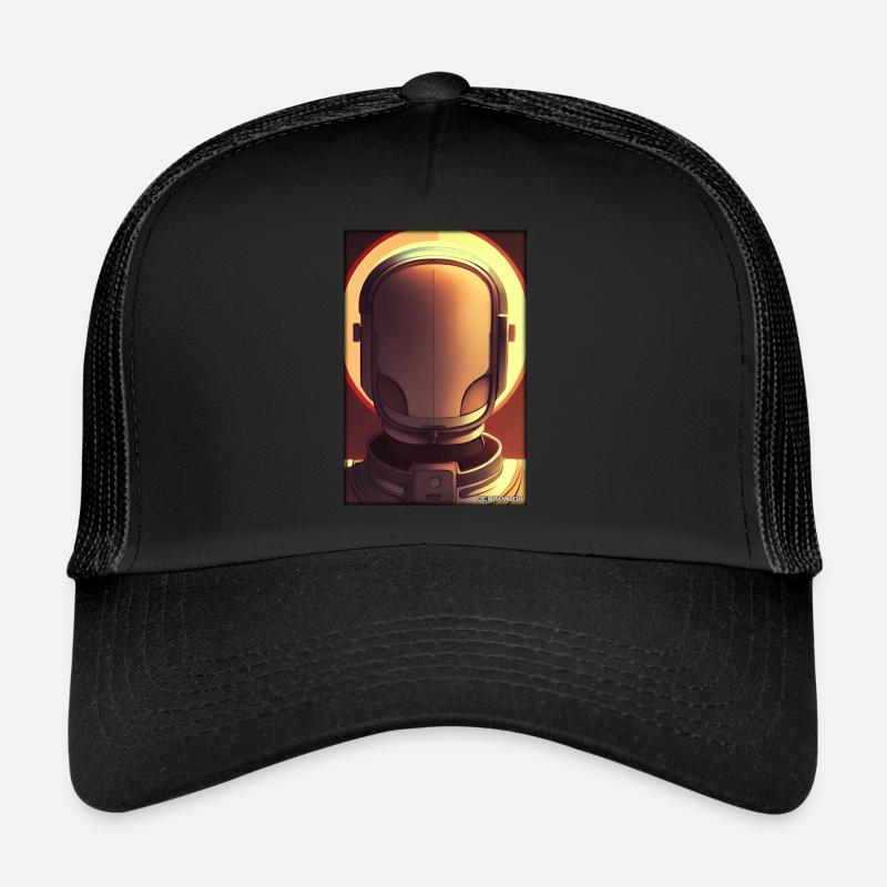 Roboter Zukunft Technik Wissenschaft Android Trucker Cap