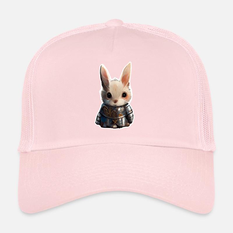 Cute Rabbit Knight Hase Trucker Cap