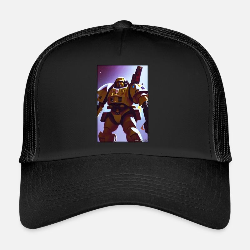 Kampfbot Robot Super Soldat Machine Guerrier Casquette trucker 