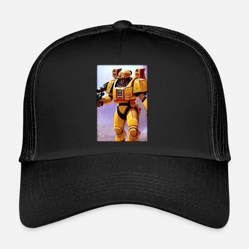 Kampfbot Robot Super Soldier Machine Warrior Trucker Cap