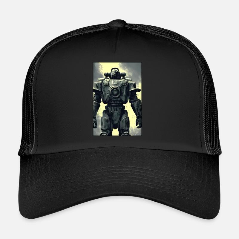 Kampfbot Robot Super Soldier Machine Warrior Trucker Cap