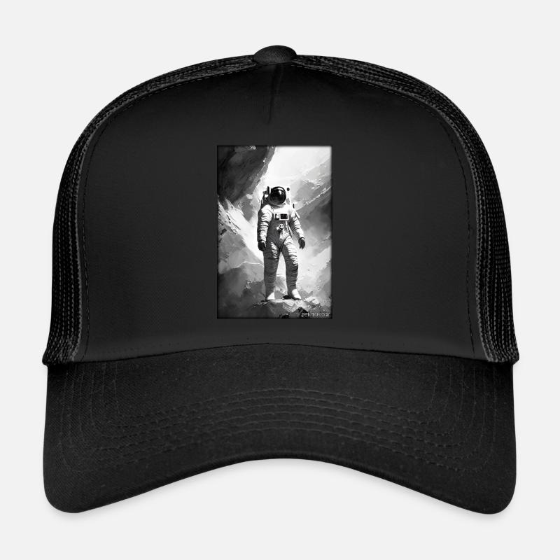 Astronaut Zukunft Sci-Fi Technik Trucker Cap