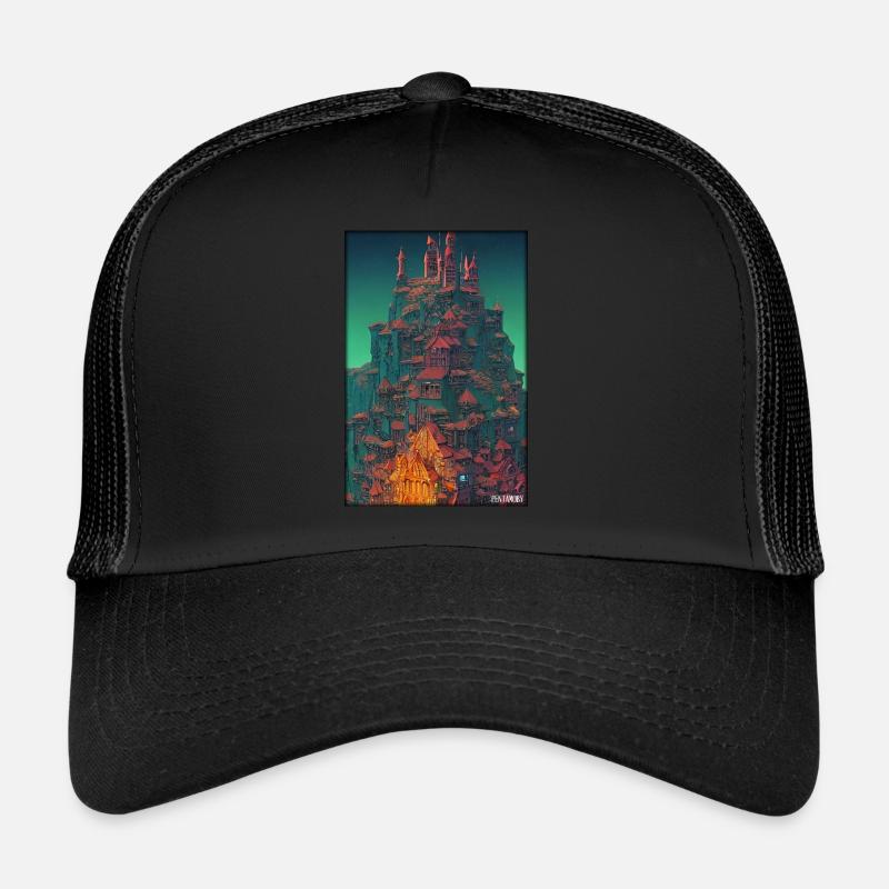 Château Château Forteresse Architecture Paysage Casquette trucker 