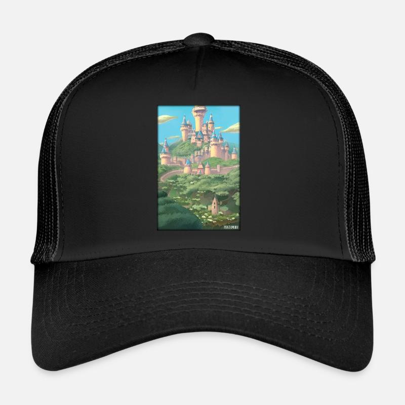 Château Château Forteresse Architecture Paysage Casquette trucker 
