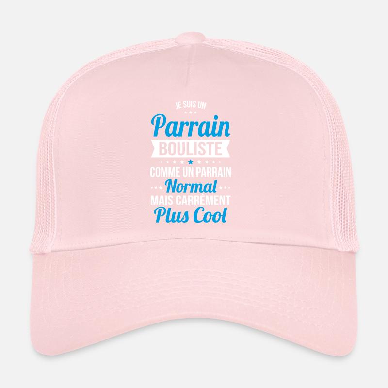 Parrain bouliste comme parrain normal plus cool Casquette trucker 