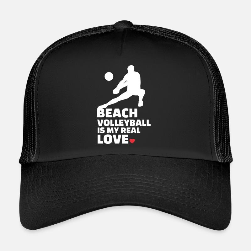 J’adore le beach-volley Plage élégante Casquette trucker 